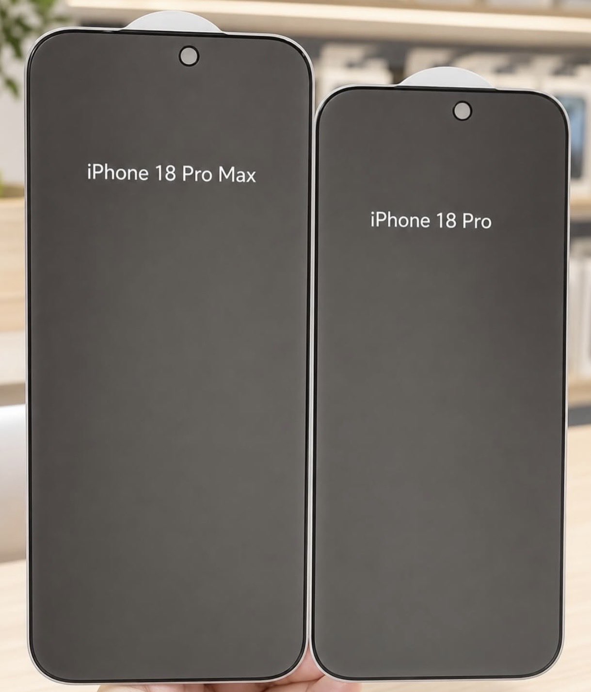 IPhone 18 Pro Max lộ diện với thiết kế màn hình mới ấn tượng năm 2026 - Ảnh 1. IPhone 18 Pro Max lộ diện với thiết kế màn hình mới ấn tượng năm 2026 - Ảnh 1.