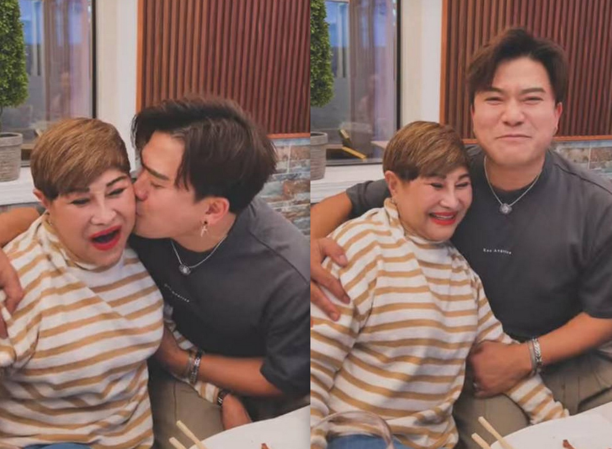 Nam ca sĩ kỷ niệm 20 năm quen biết vợ cũ "&ocirc;ng ho&agrave;ng nhạc Việt", h&ocirc;n m&aacute; rồi n&oacute;i "I love you" - Ảnh 1.