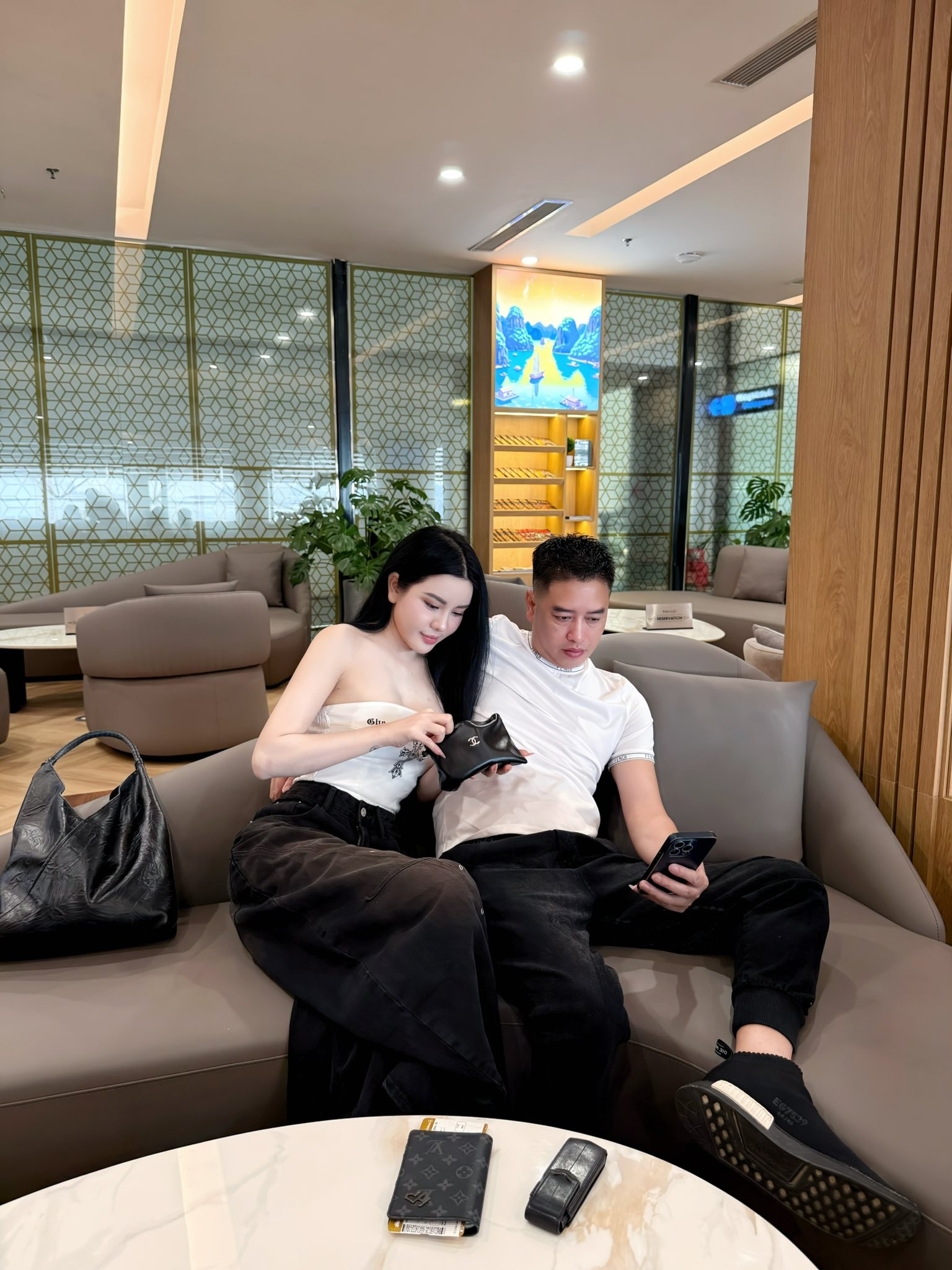 Cặp vợ chồng trung niên 