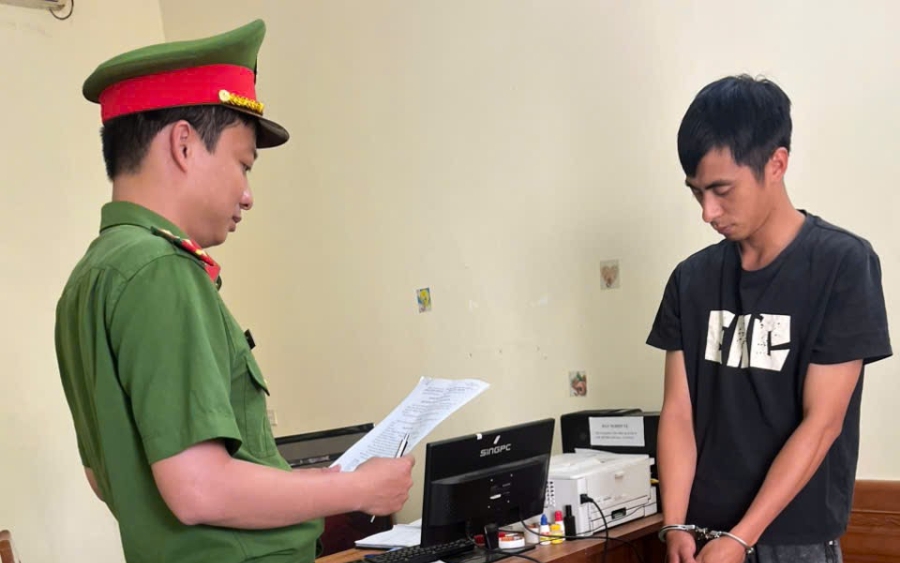 Bắt t&agrave;i xế V&otilde; Nguyễn Duy An trong vụ ch&aacute;y xe ở c&acirc;y xăng khiến 2 thiếu ni&ecirc;n tử vong - Ảnh 4.