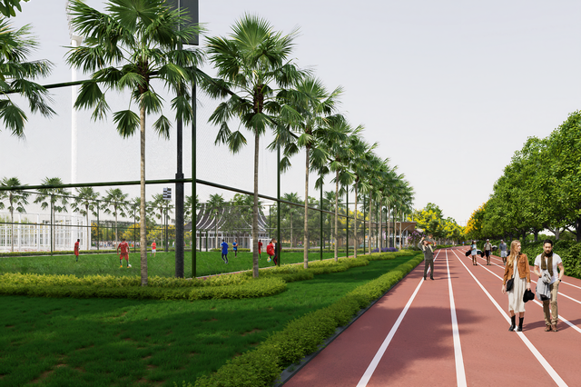 'Đại bản doanh' pickleball lớn nhất Việt Nam chính thức lộ diện - Ảnh 2. 'Đại bản doanh' pickleball lớn nhất Việt Nam chính thức lộ diện - Ảnh 2.