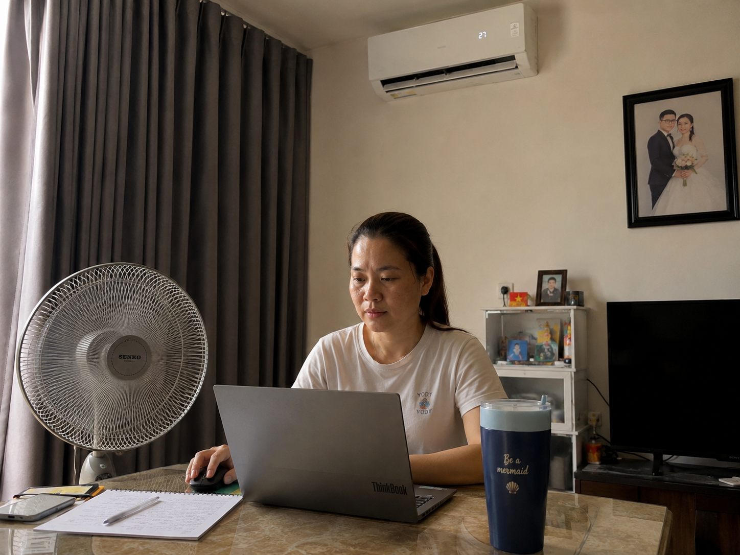 Nắng 40 độ, t&ocirc;i bắt đầu &aacute;p dụng &ldquo;quy tắc 3 khung giờ&rdquo; để d&ugrave;ng điều h&ograve;a m&agrave; kh&ocirc;ng &aacute;p lực tiền điện - Ảnh 3.