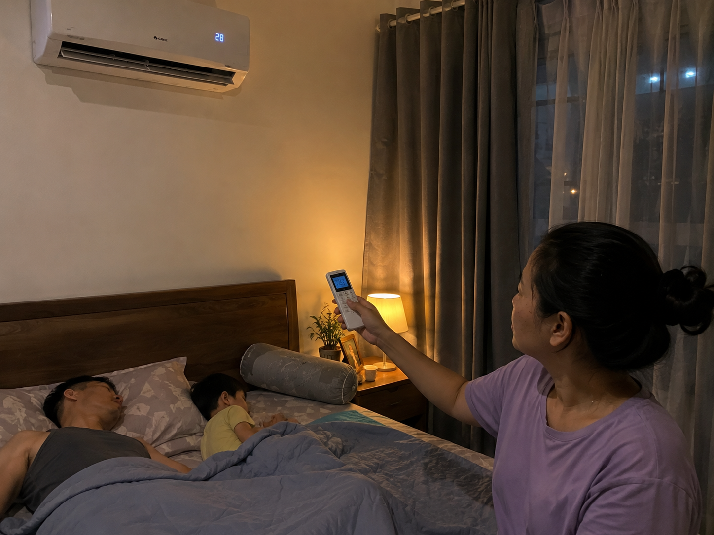 Nắng 40 độ, t&ocirc;i bắt đầu &aacute;p dụng &ldquo;quy tắc 3 khung giờ&rdquo; để d&ugrave;ng điều h&ograve;a m&agrave; kh&ocirc;ng &aacute;p lực tiền điện - Ảnh 4.