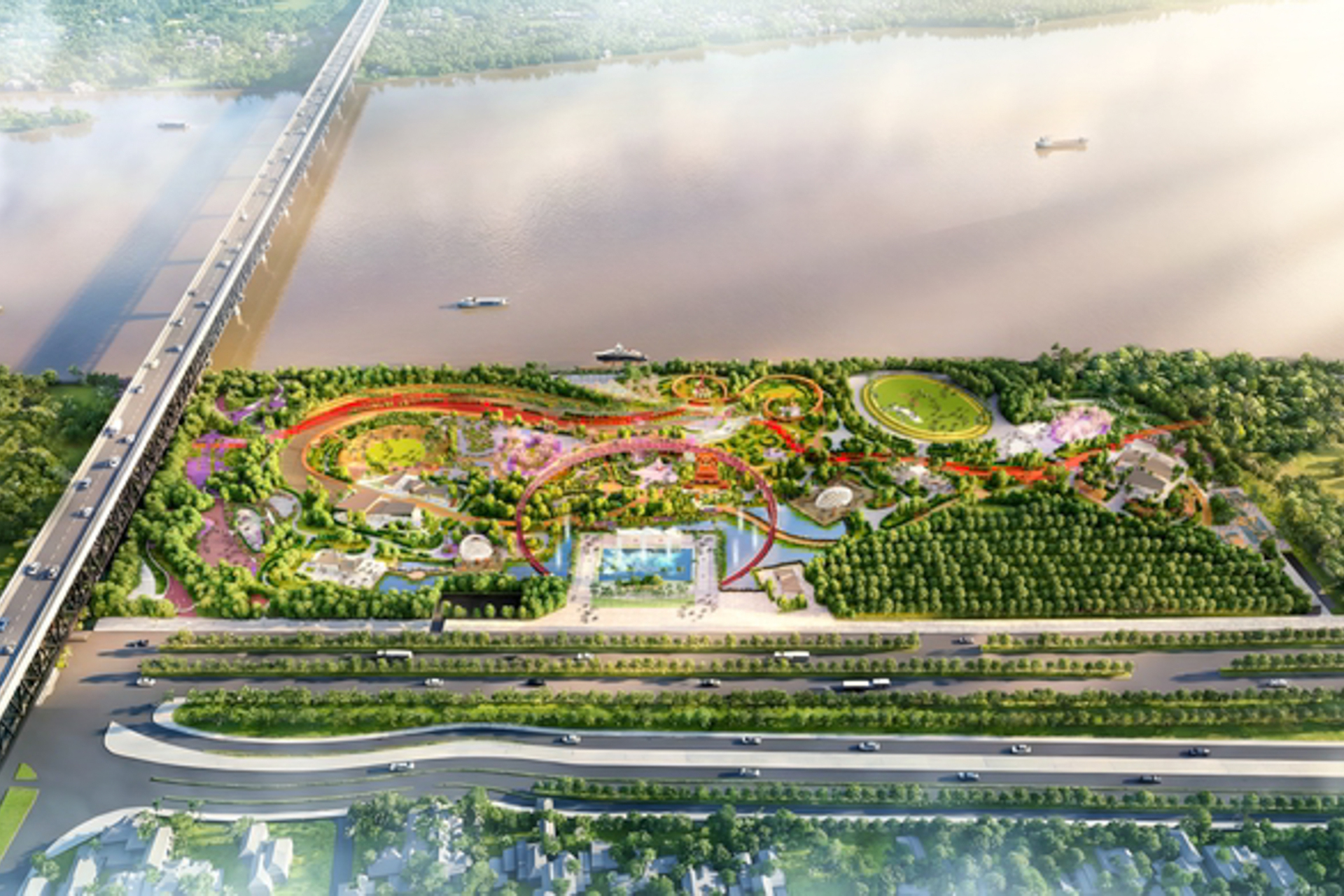 Công viên công cộng phường Phú Thượng: Dự án xanh 20ha ven sông Hồng năm 2026 - Ảnh 11.