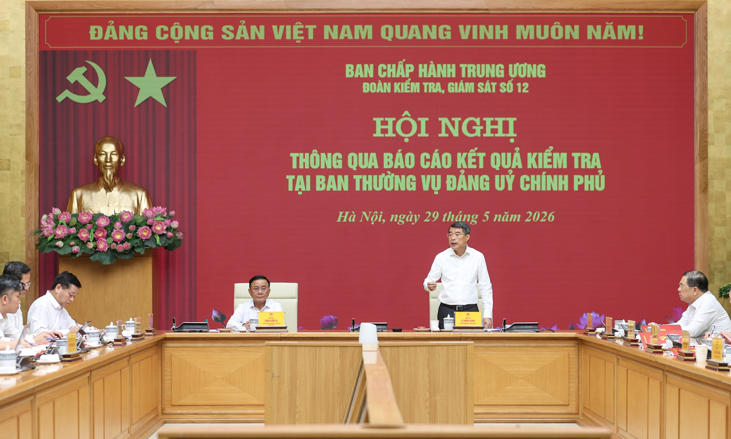 Bộ Ch&iacute;nh trị quy định chức năng , nhiệm vụ Đảng ủy Ch&iacute;nh phủ năm 2026 - Ảnh 1.