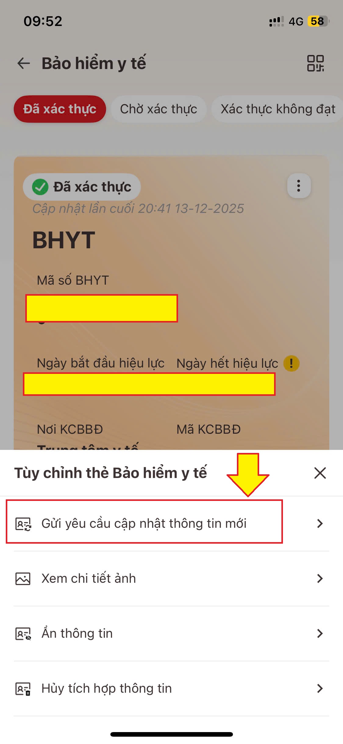 Cách cập nhật thông tin thẻ BHYT trên ứng dụng VNeID mới nhất 2026 - Ảnh 5.