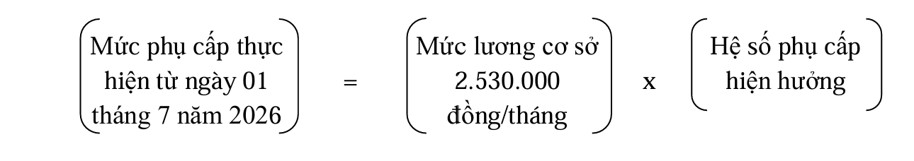 Cách tính lương và phụ cấp theo mức lương cơ sở mới từ 1 - 7 - 2026 - Ảnh 2. Cách tính lương và phụ cấp theo mức lương cơ sở mới từ 1 - 7 - 2026 - Ảnh 2.