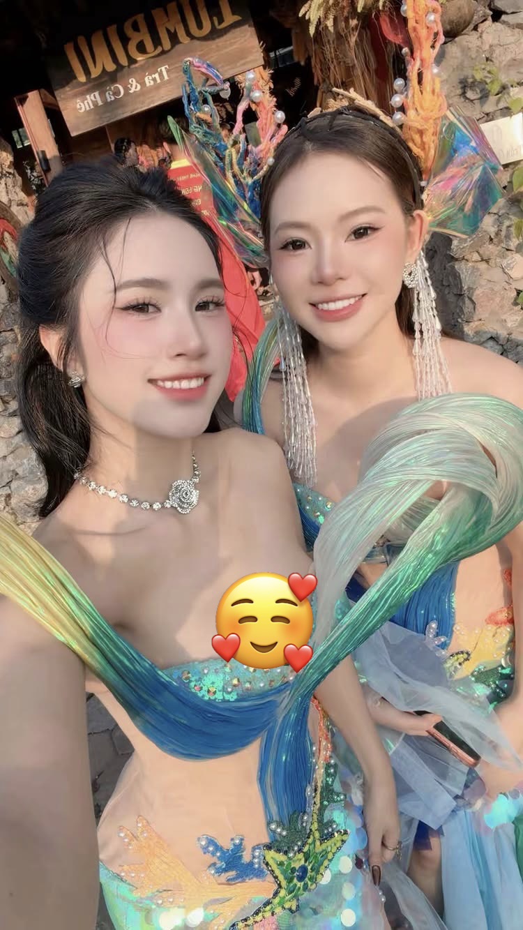 Hot girl ti&ecirc;n c&aacute; tại Carnaval Hạ Long xinh đẹp, b&ugrave;ng nổ nhan sắc khiến anh em "đi&ecirc;u đứng" - Ảnh 1.