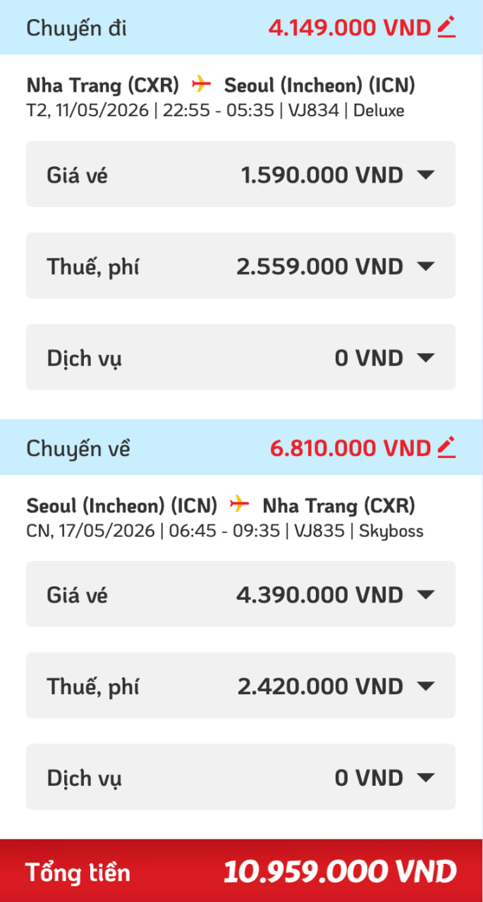 Mẹo tiết kiệm 9 triệu khi bay từ Cam Ranh đến Seoul - Ảnh 4.