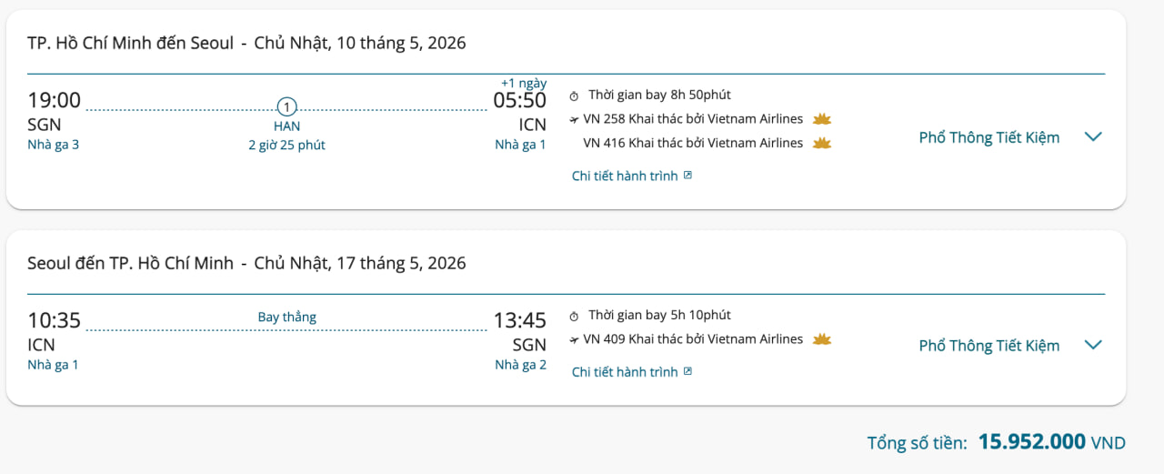 Mẹo tiết kiệm 9 triệu khi bay từ Cam Ranh đến Seoul - Ảnh 5.