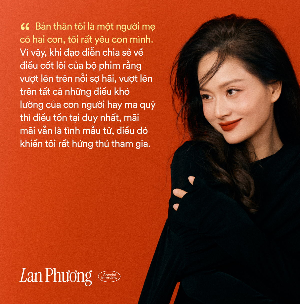 Lan Phương trở lại với phim trăm tỷ hậu biến cố h&ocirc;n nh&acirc;n: "Sau cơn đại hồng thủy, t&ocirc;i vẫn đứng vững, vui vẻ v&agrave; đẹp hơn" - Ảnh 1.