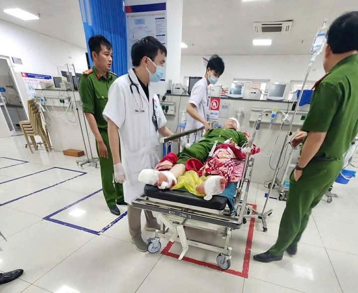 Diễn biến mới vụ Đại &uacute;y bị ch&eacute;m tại trụ sở c&ocirc;ng an Quảng Trị - Ảnh 1.