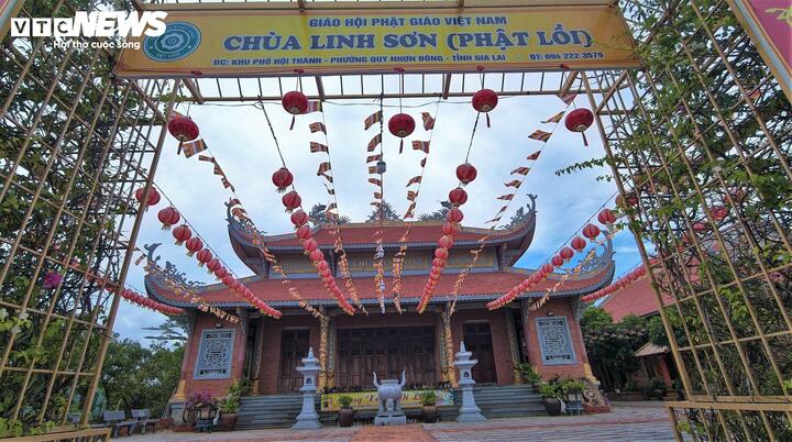 Kh&aacute;m ph&aacute; tượng Phật Lồi v&agrave; 12 d&ograve;ng cổ tự Chăm - Pa tại ch&ugrave;a Linh Sơn Gia Lai - Ảnh 15.