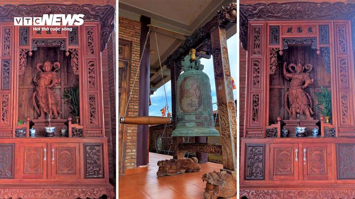 Kh&aacute;m ph&aacute; tượng Phật Lồi v&agrave; 12 d&ograve;ng cổ tự Chăm - Pa tại ch&ugrave;a Linh Sơn Gia Lai - Ảnh 10.