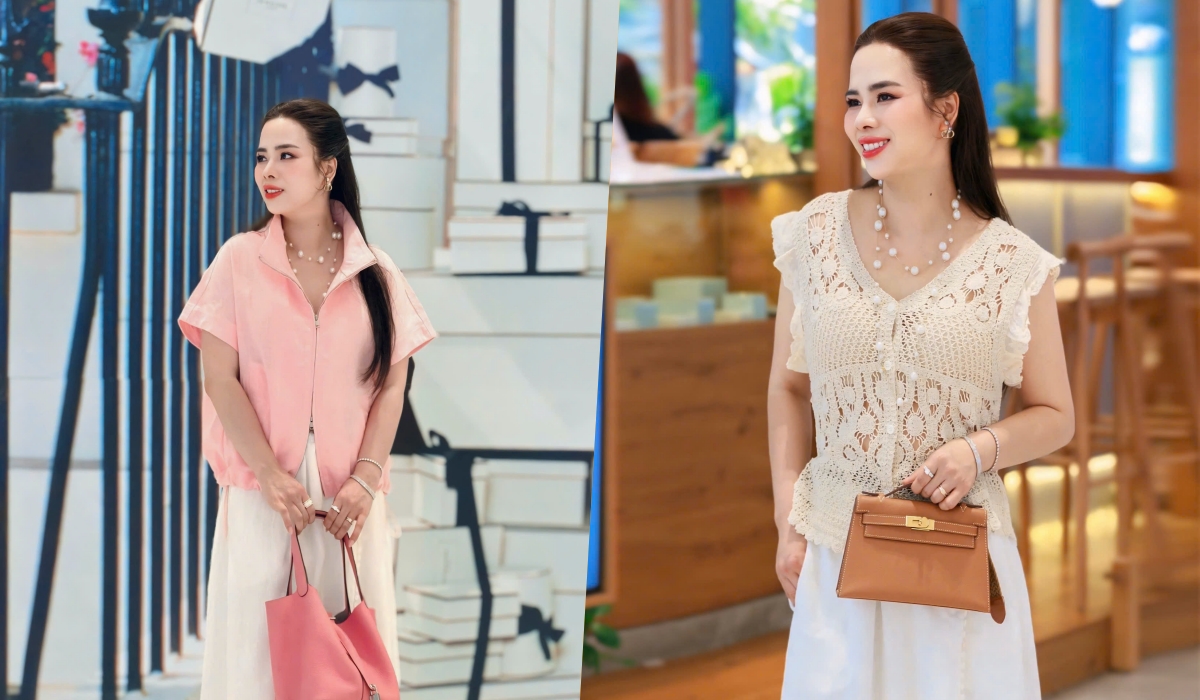 Học lỏm b&iacute; quyết phối đồ ng&agrave;y h&egrave; sang - xịn - mịn từ doanh nh&acirc;n Tuấn Hương - Ảnh 1.
