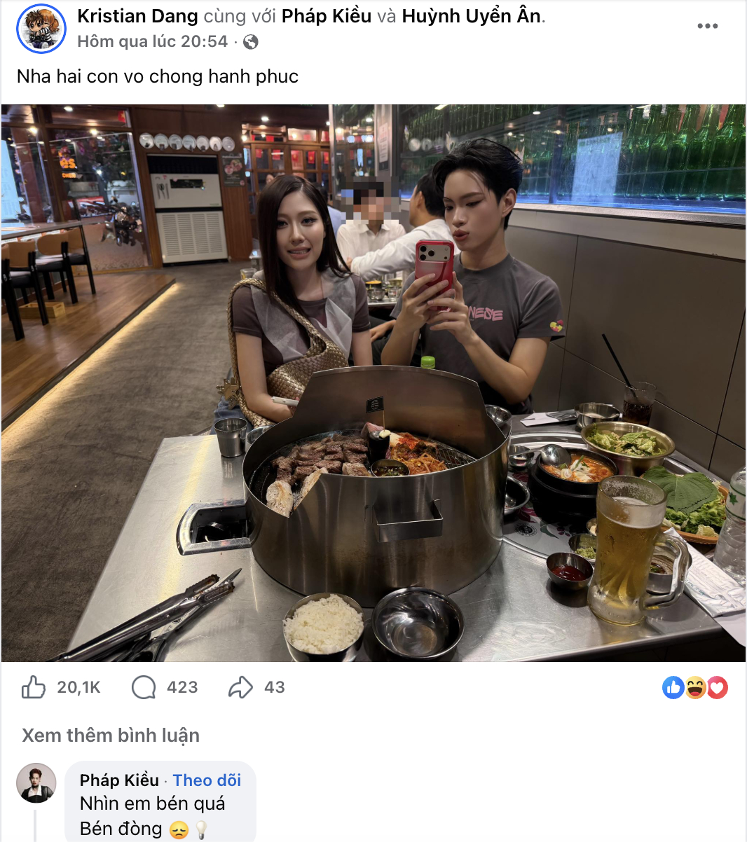 Bắt gặp Negav v&agrave; Uyển &Acirc;n nắm tay "x&agrave; nẹo" nhau giữa phố- Ảnh 3.