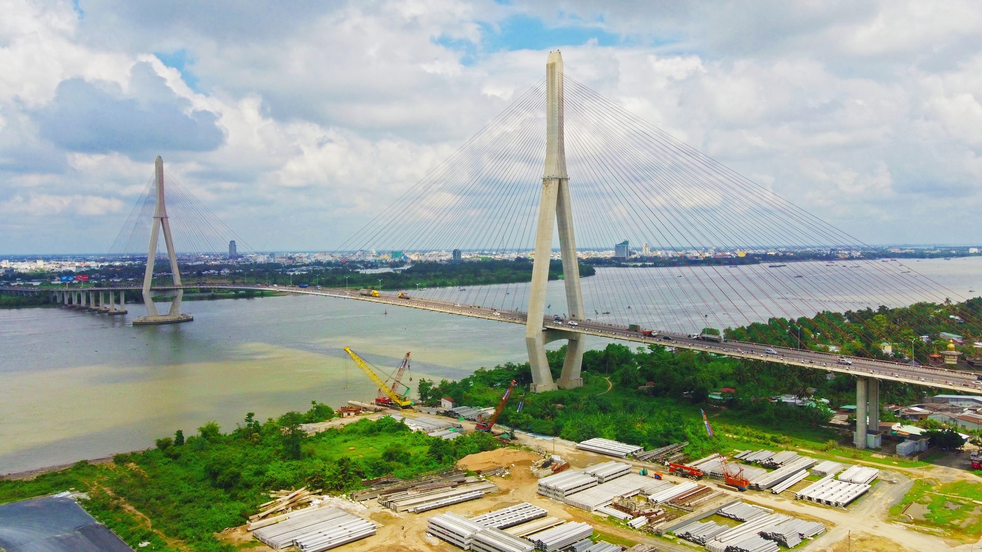 Cầu Cần Thơ lập kỷ lục Đông Nam Á với công nghệ xây dựng hiện đại năm 2026 - Ảnh 1.