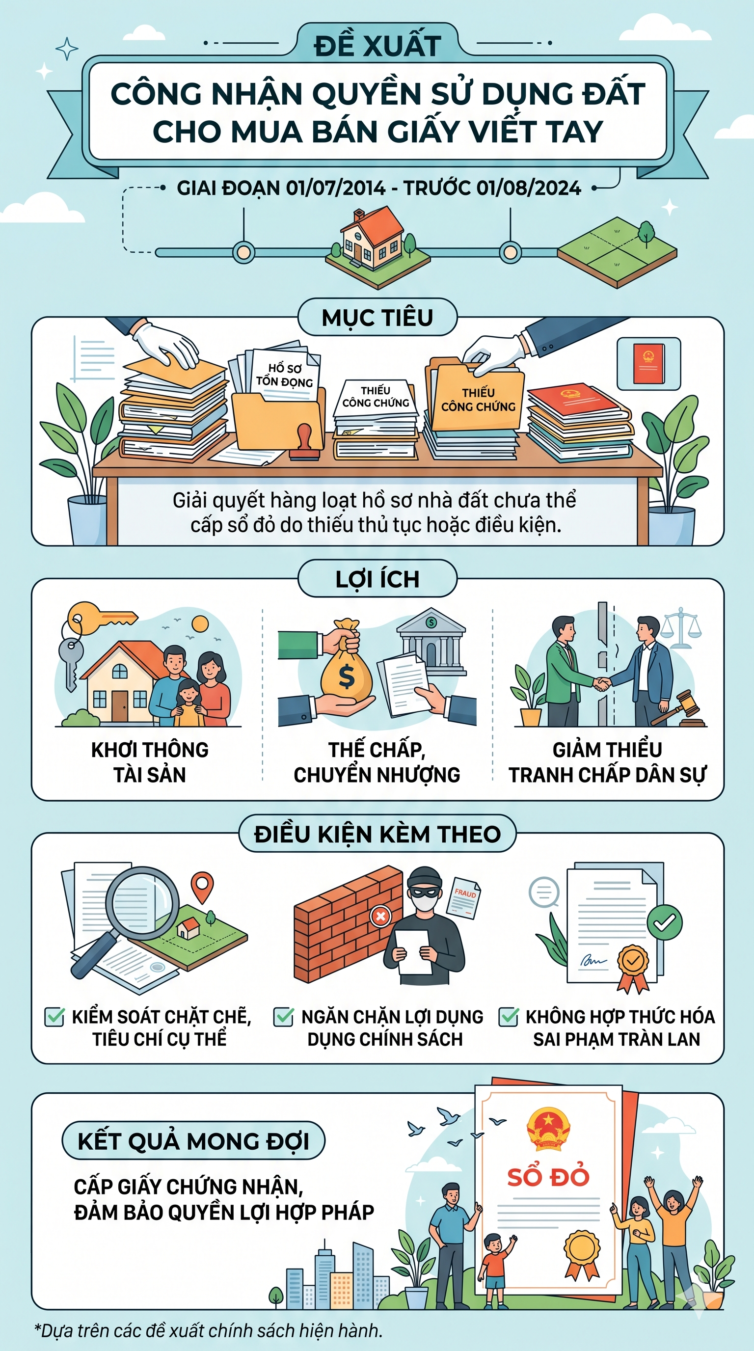 Tin vui lớn cho tất cả người dân mua bán đất bằng giấy viết tay - Ảnh 1.