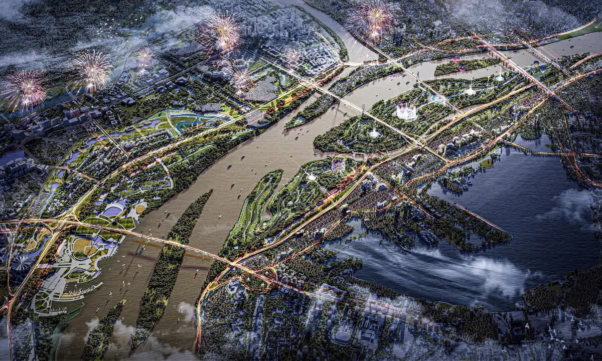 Đại Quang Minh - THACO - H&ograve;a Ph&aacute;t dự kiến thu hồi gần 8.000ha đất, chi 290.000 tỷ đồng để GPMB l&agrave;m si&ecirc;u dự &aacute;n &ldquo;kỳ t&iacute;ch s&ocirc;ng Hồng&rdquo; 27 tỷ USD - Ảnh 2.