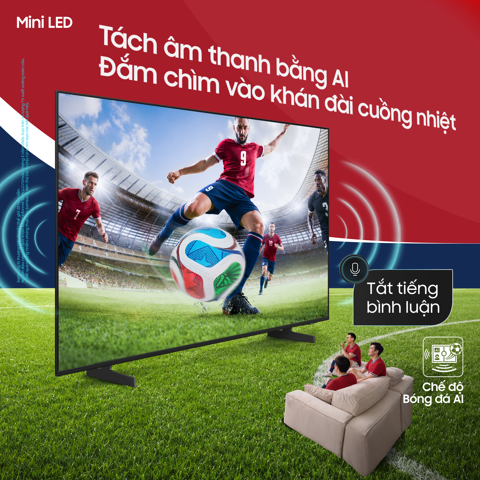 Trải nghiệm World Cup cho&aacute;ng ngợp tr&ecirc;n Samsung AI TV m&agrave;n h&igrave;nh cực đại - Ảnh 3.