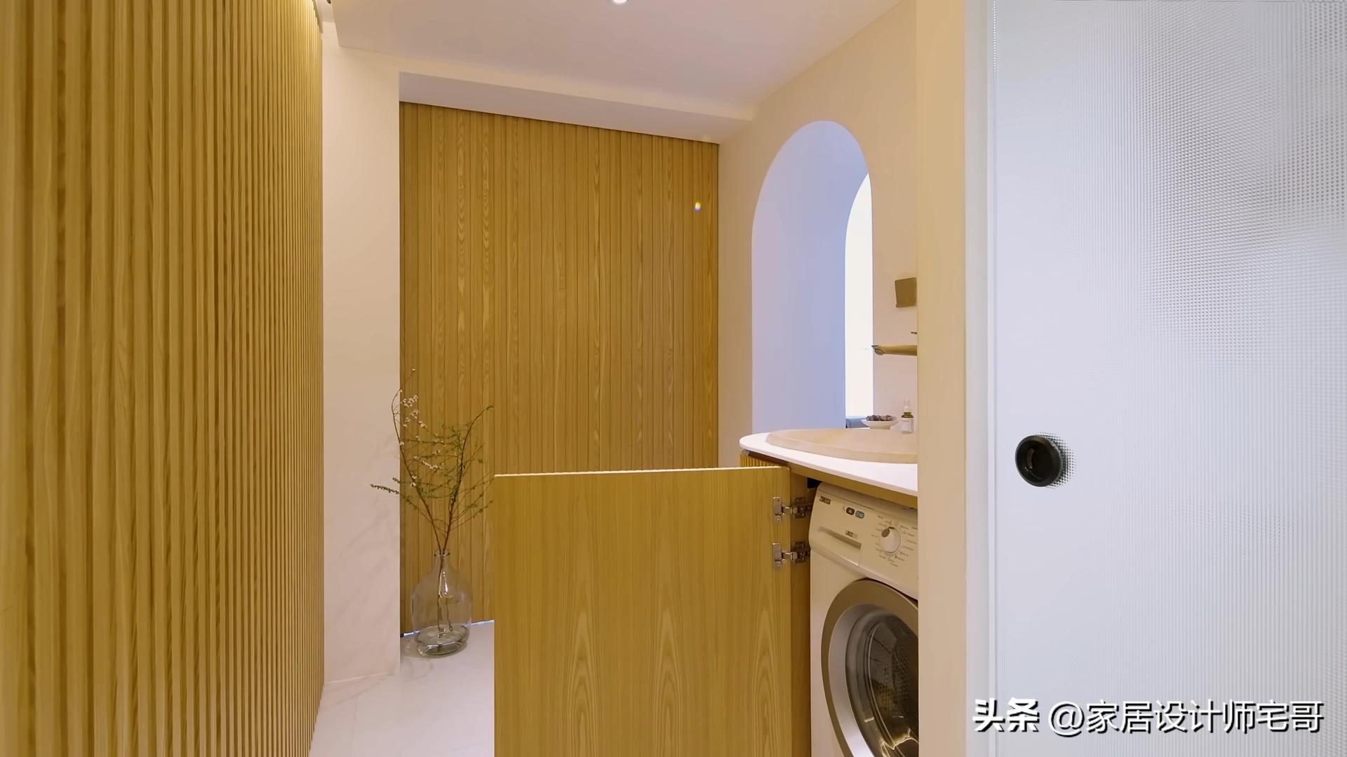 C&ocirc; g&aacute;i chưa từng học thiết kế biến căn hộ 48m&sup2; th&agrave;nh ng&ocirc;i nh&agrave; trong mơ: 2 ph&ograve;ng ngủ, b&agrave;n ăn 6 người v&agrave; b&iacute; quyết khiến ai xem cũng muốn học theo- Ảnh 30.