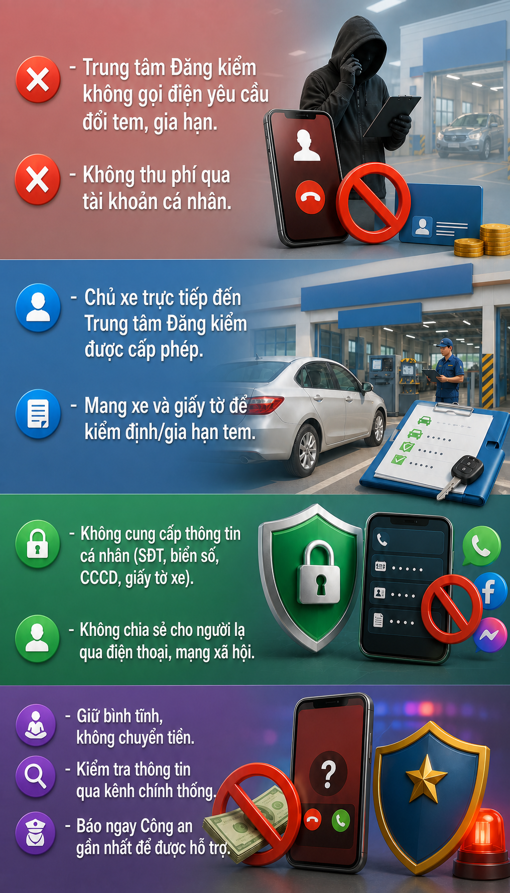 Công an ra cảnh báo, tất cả chủ xe ô tô trên toàn quốc đặc biệt chú ý - Ảnh 2.