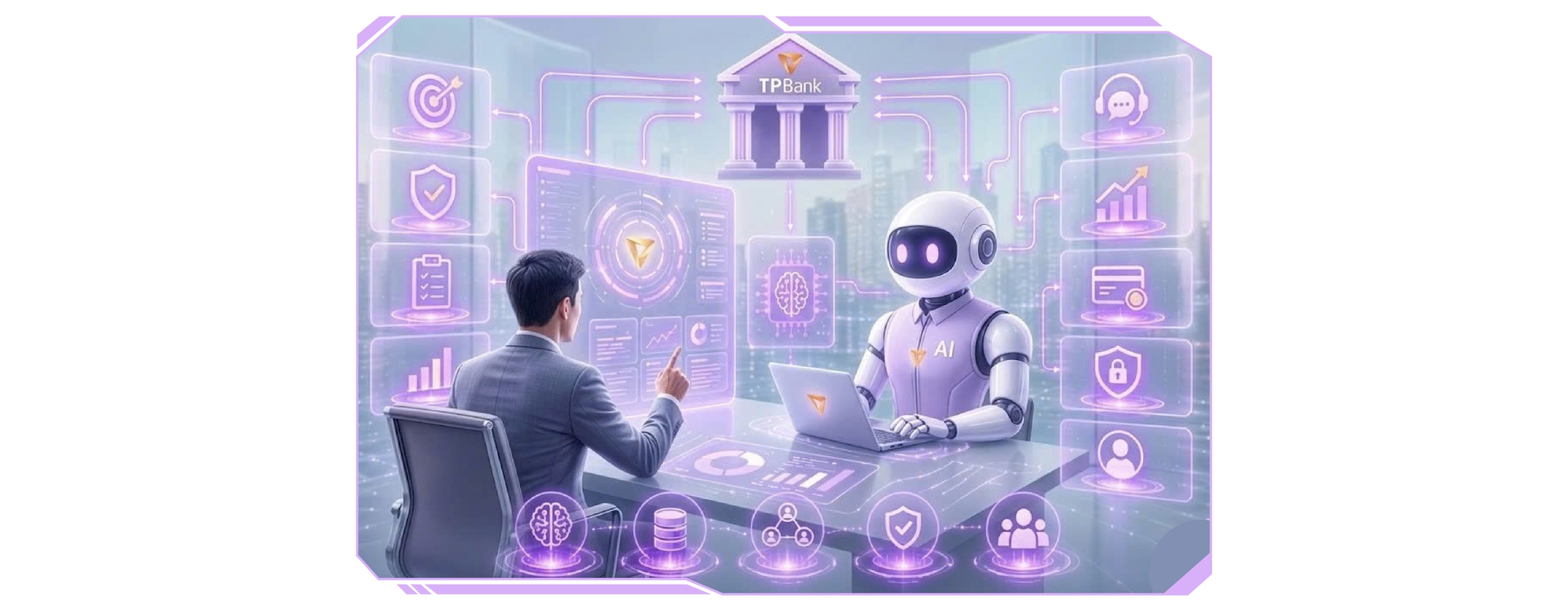 Bên trong ngân hàng Việt tiên phong mô hình AI-NATIVE - Ảnh 5. Bên trong ngân hàng Việt tiên phong mô hình AI-NATIVE - Ảnh 5.
