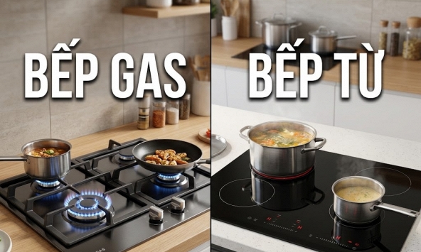 Dùng bếp gas hay bếp từ tiết kiệm hơn cho gia đình năm 2026 - Ảnh 1.
