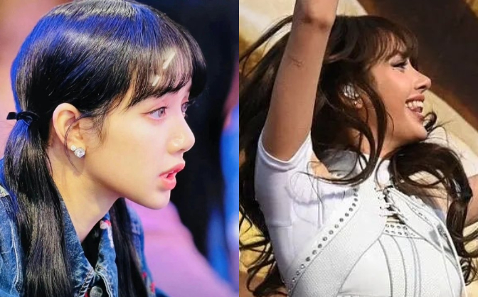 Lisa lộ dấu vết 