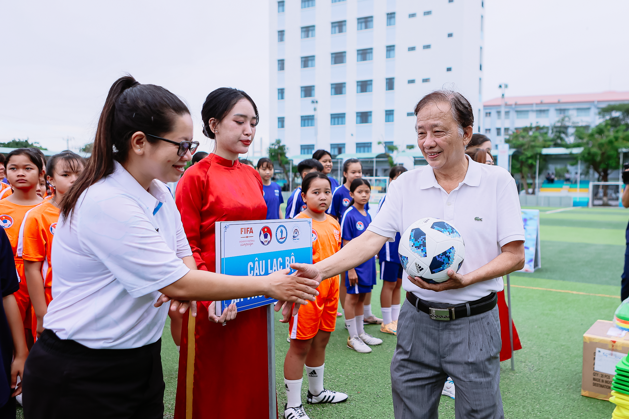 Festival bóng đá nữ trẻ 2026 lan tỏa phong trào bóng đá nữ tại Đồng Tháp - Ảnh 6.
