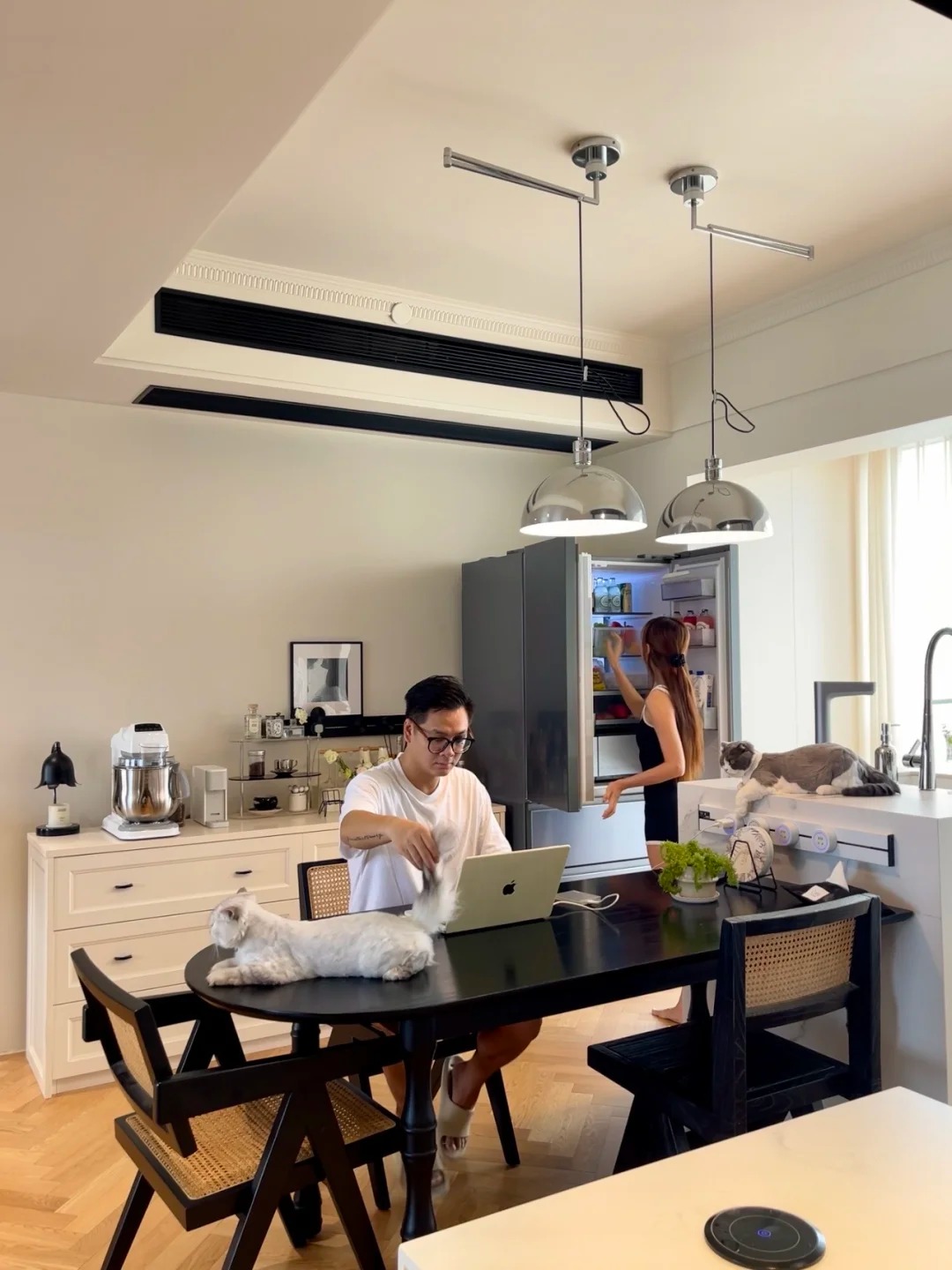 Cặp đôi xây nhà 9 tỷ giữa phố với cuộc sống không con và 4 chú mèo - Ảnh 9. Cặp đôi xây nhà 9 tỷ giữa phố với cuộc sống không con và 4 chú mèo - Ảnh 9.