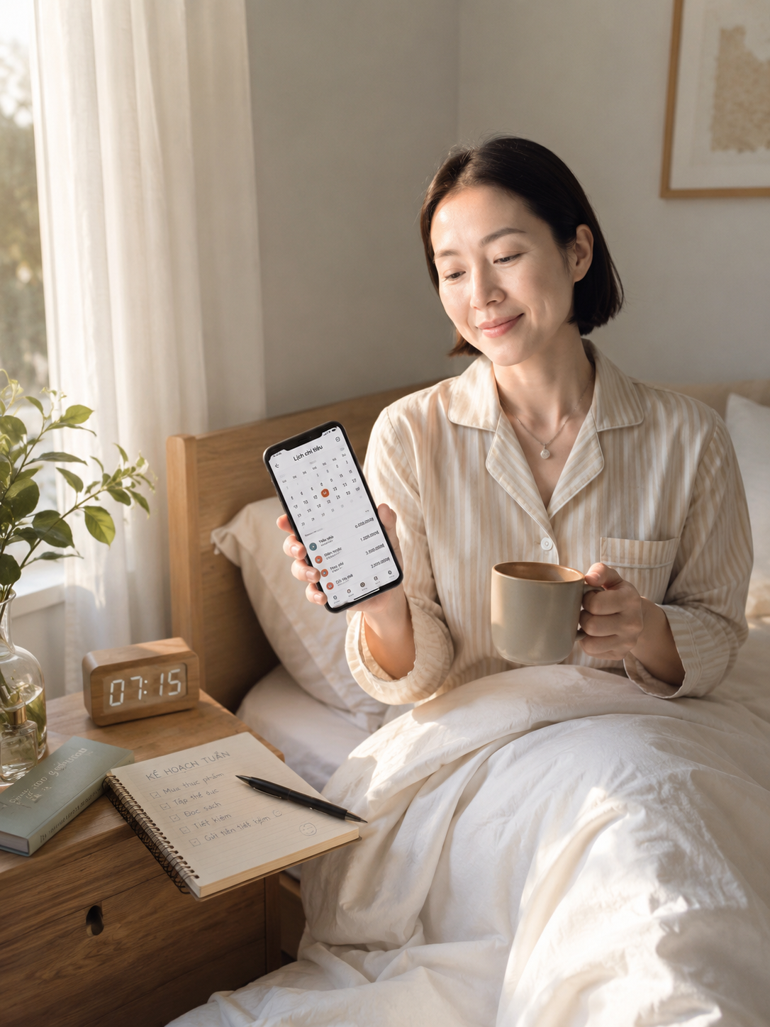 Ở cùng một người phụ nữ quản lý tài chính cực tốt suốt một ngày và tôi đã 