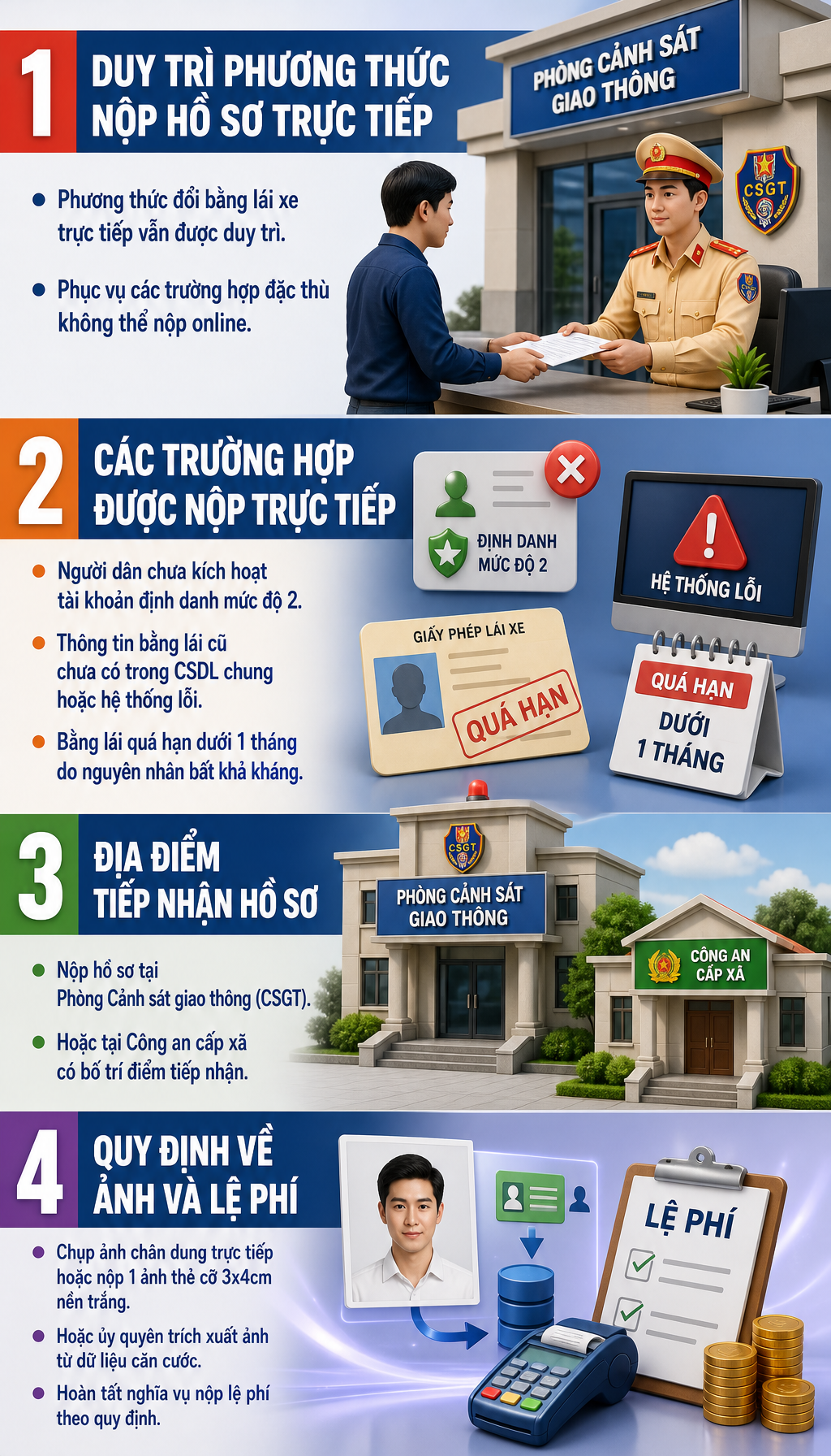 Bộ Công an vừa có đề xuất quan trọng liên quan đến bằng lái xe bản cứng của người dân - Ảnh 1.
