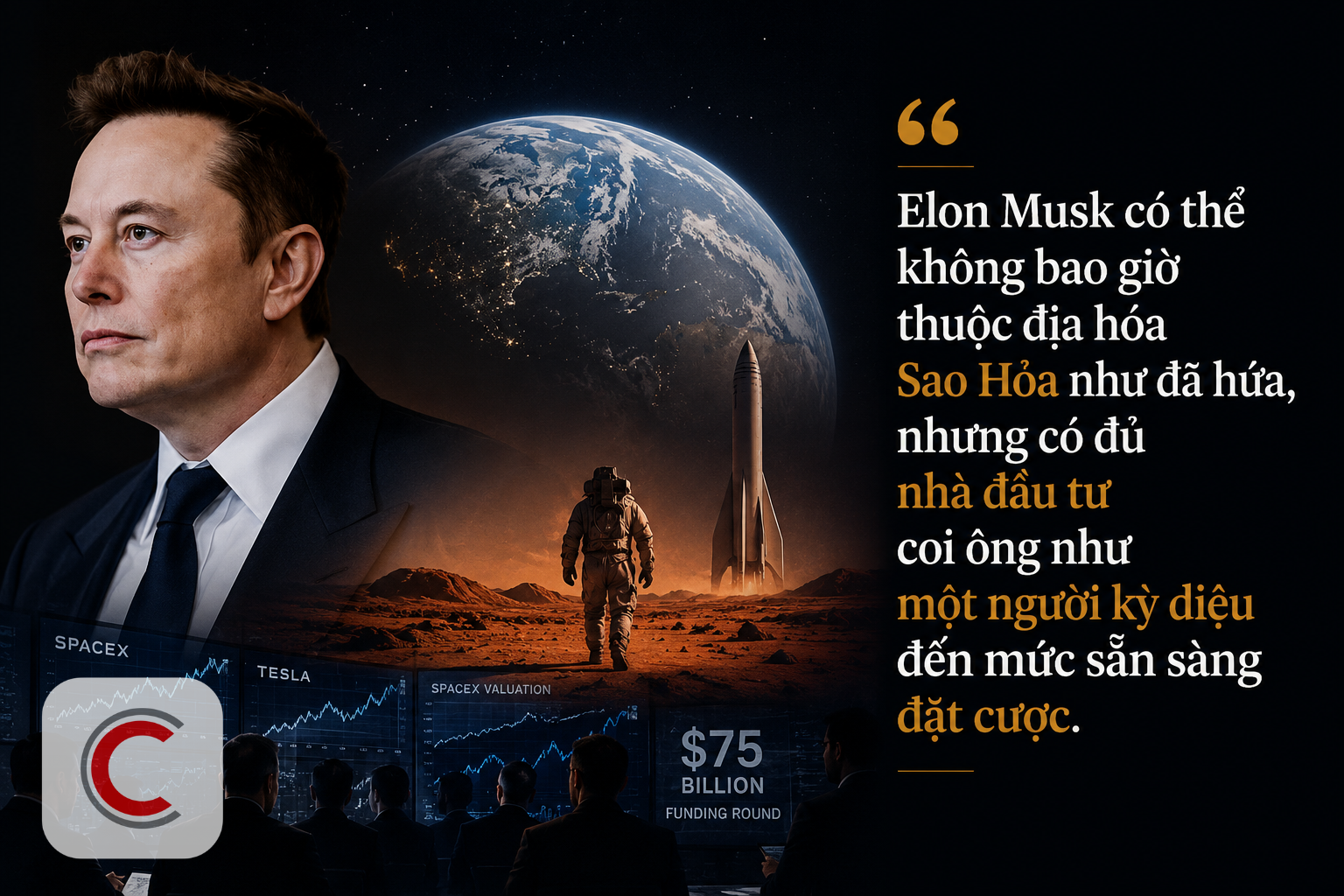 SpaceX lỗ 8,7 tỷ USD mà vẫn huy động được 75 tỷ USD, Elon Musk trở thành "nghìn tỷ phú" đầu tiên trong lịch sử nhân loại: Bài học về quyền năng của tầm nhìn trong quản trị - Ảnh 2.