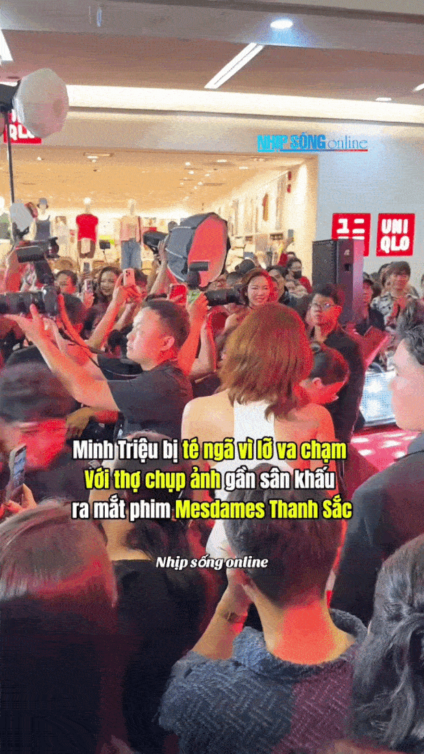 Clip viral: 1 mỹ nhân Việt bị thợ chụp ảnh xô ngã trên thảm đỏ, thái độ sau đó khiến netizen tức điên- Ảnh 3. Clip viral: 1 mỹ nhân Việt bị thợ chụp ảnh xô ngã trên thảm đỏ, thái độ sau đó khiến netizen tức điên- Ảnh 3.