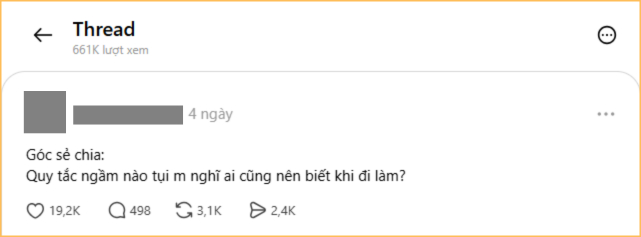 Quy tắc ngầm chốn c&ocirc;ng sở: Những điều cần biết để th&agrave;nh c&ocirc;ng - Ảnh 1.