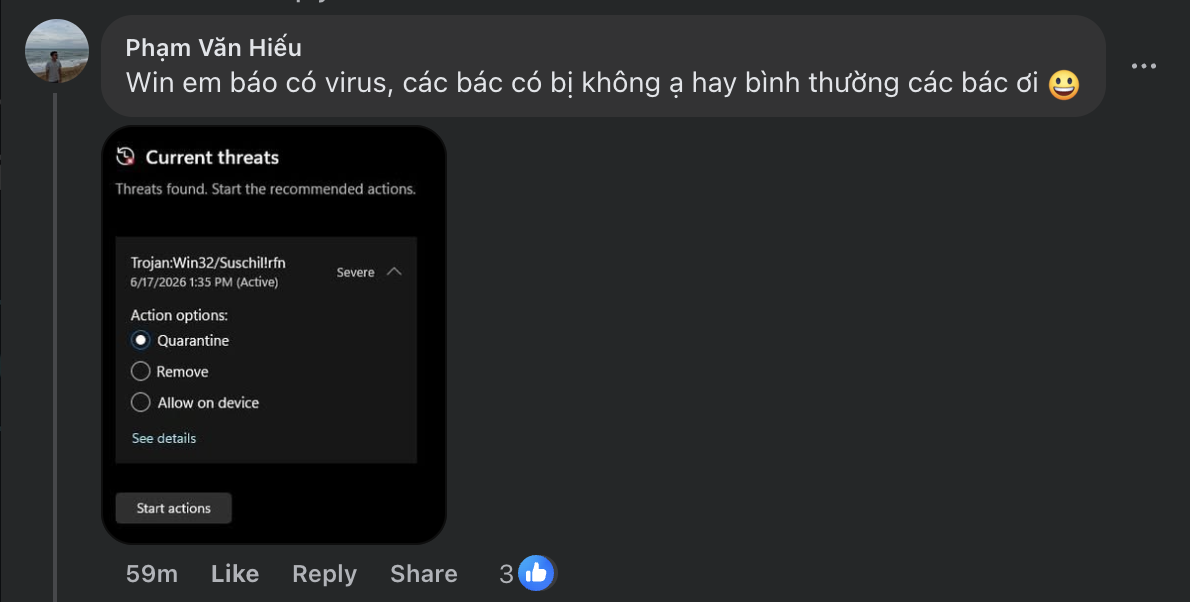 Phần mềm g&otilde; tiếng Việt EVKey 6 . 0 . 4 Bị Windows Defender nhận diện l&agrave; virus - Ảnh 3.