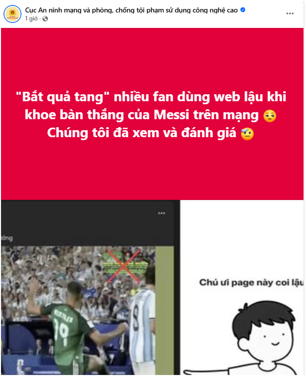 Cục An ninh mạng ph&aacute;t th&ocirc;ng b&aacute;o n&oacute;ng tới những người đang xem World Cup! - Ảnh 1.