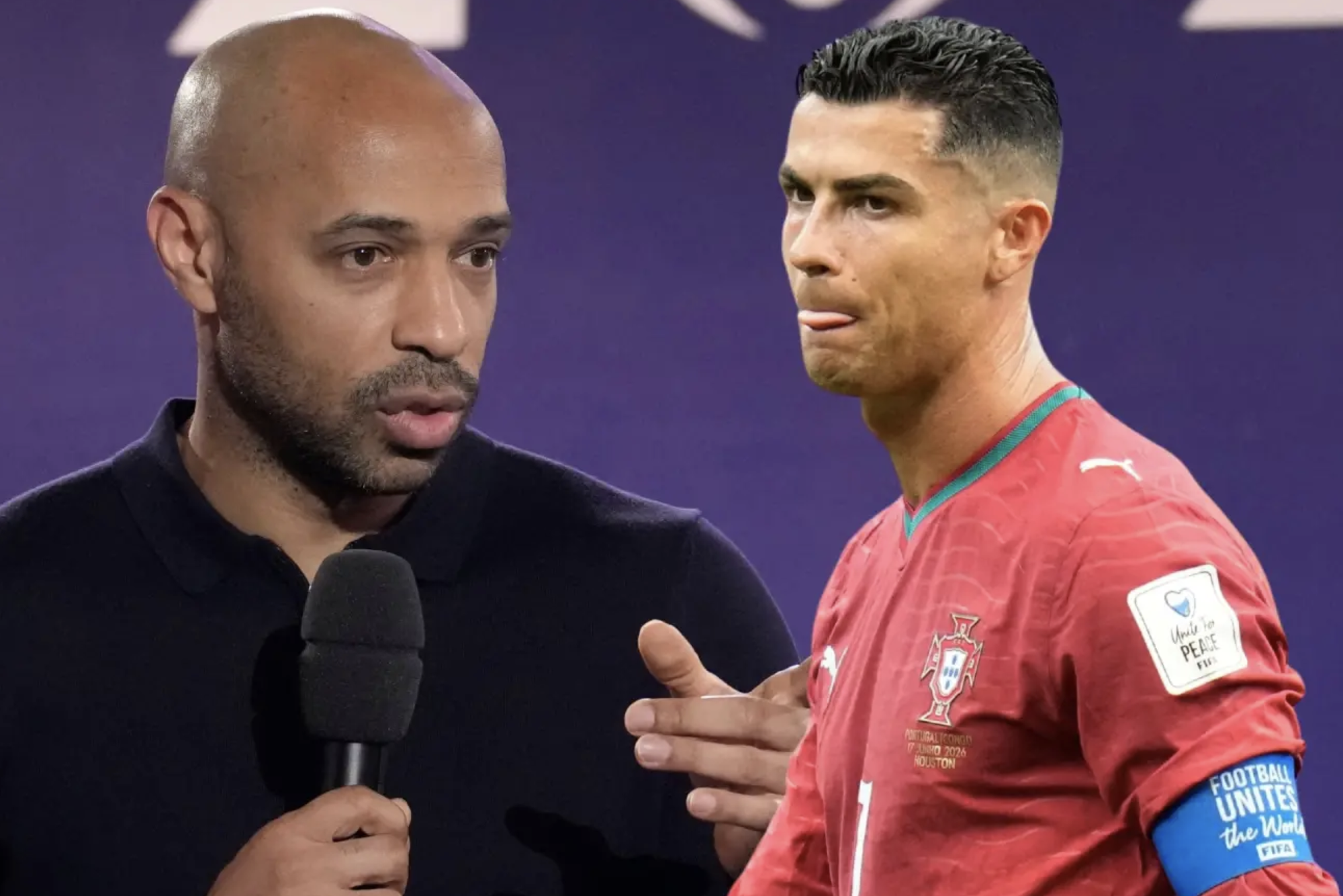 Huyền thoại Thierry Henry b&oacute;c trần Ronaldo: "&Iacute;ch kỷ"- Ảnh 1.