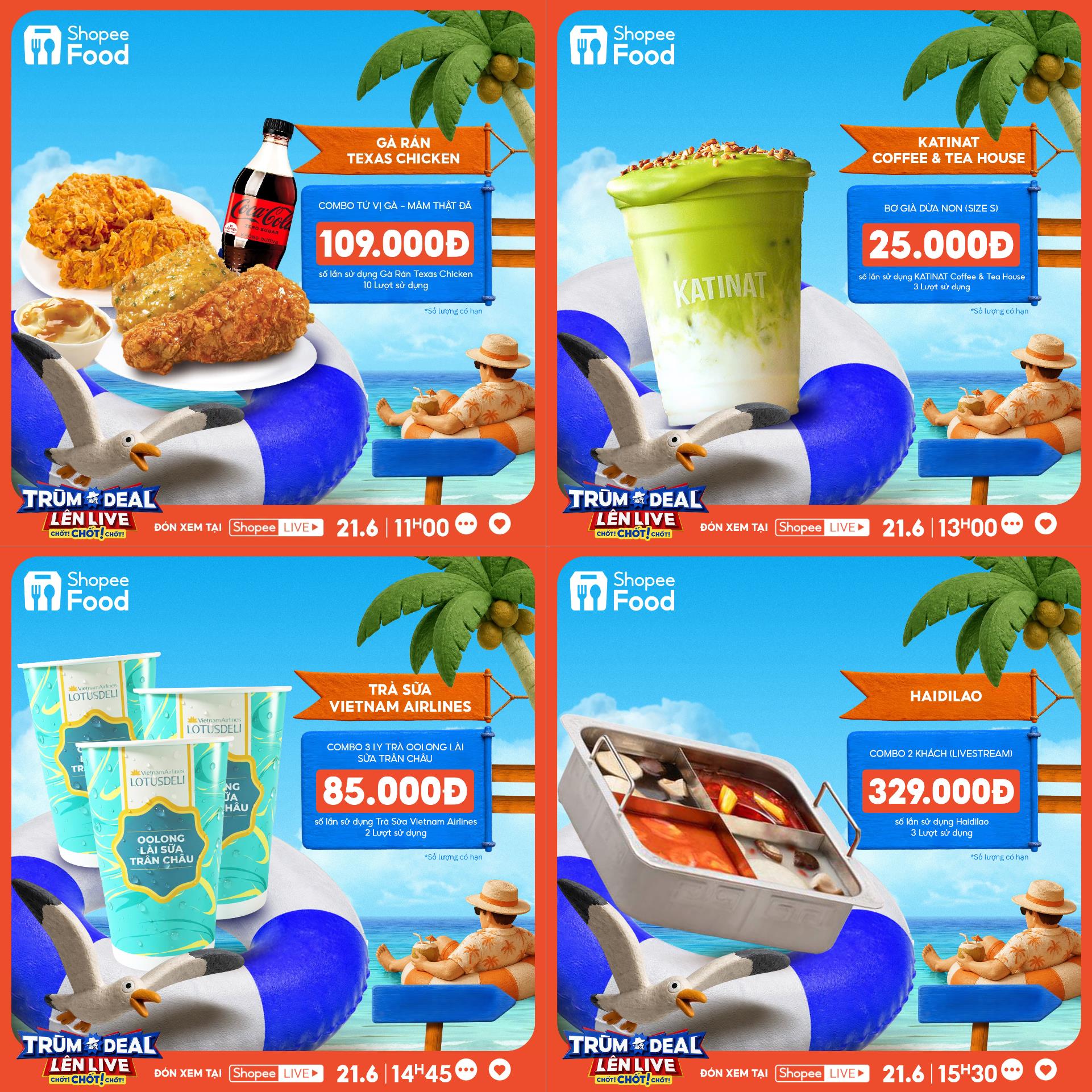 Lên chuyến xe mùa hè ngày 21/6 cùng ShopeeFood, đặt lịch chốt deal ăn ngon cả tuần - Ảnh 1. Lên chuyến xe mùa hè ngày 21/6 cùng ShopeeFood, đặt lịch chốt deal ăn ngon cả tuần - Ảnh 1.