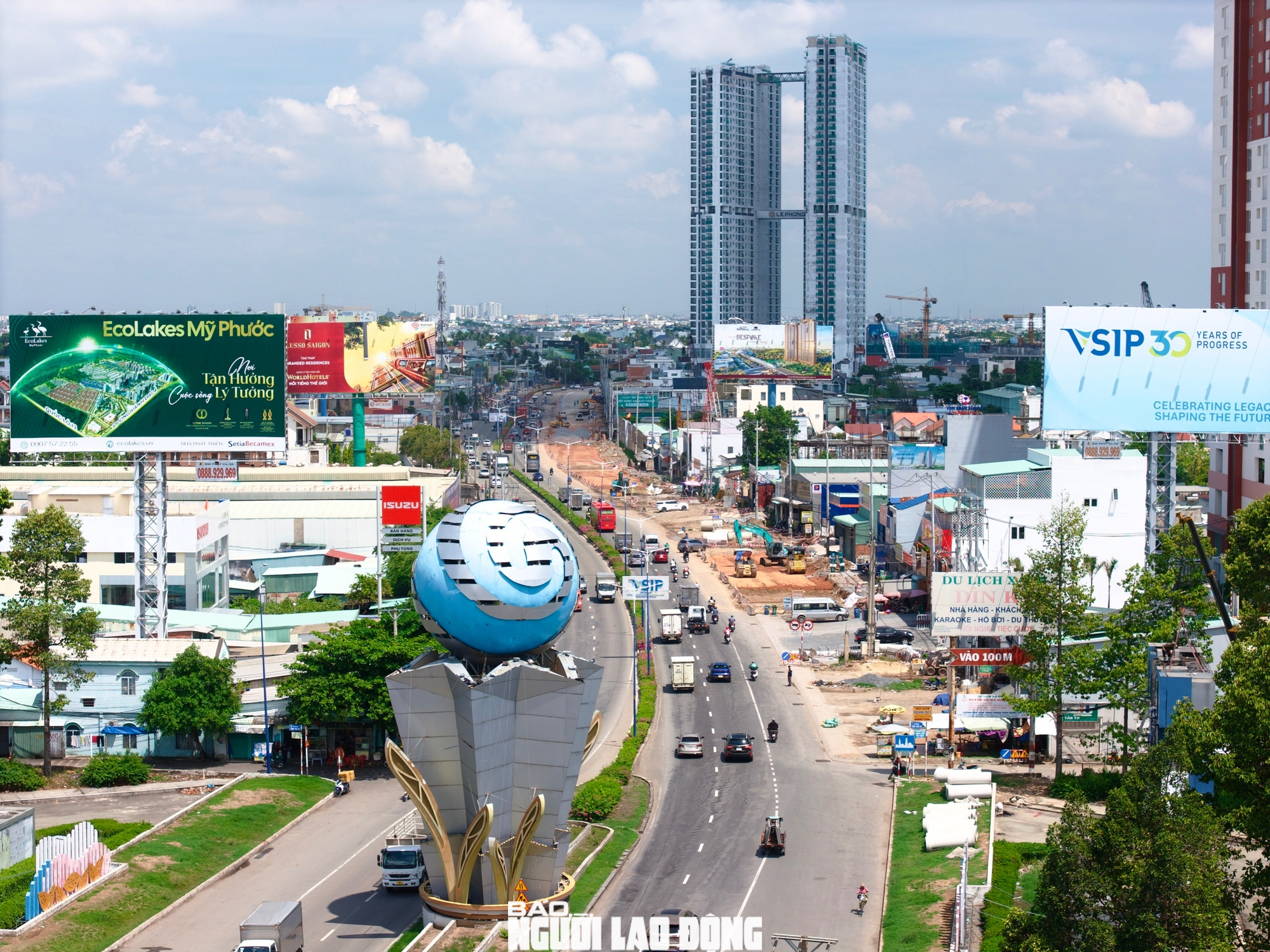 To&agrave;n cảnh mở rộng Quốc lộ 13 2026: Đường 8 l&agrave;n xe kết nối B&igrave;nh Dương v&agrave; TPHCM - Ảnh 1.