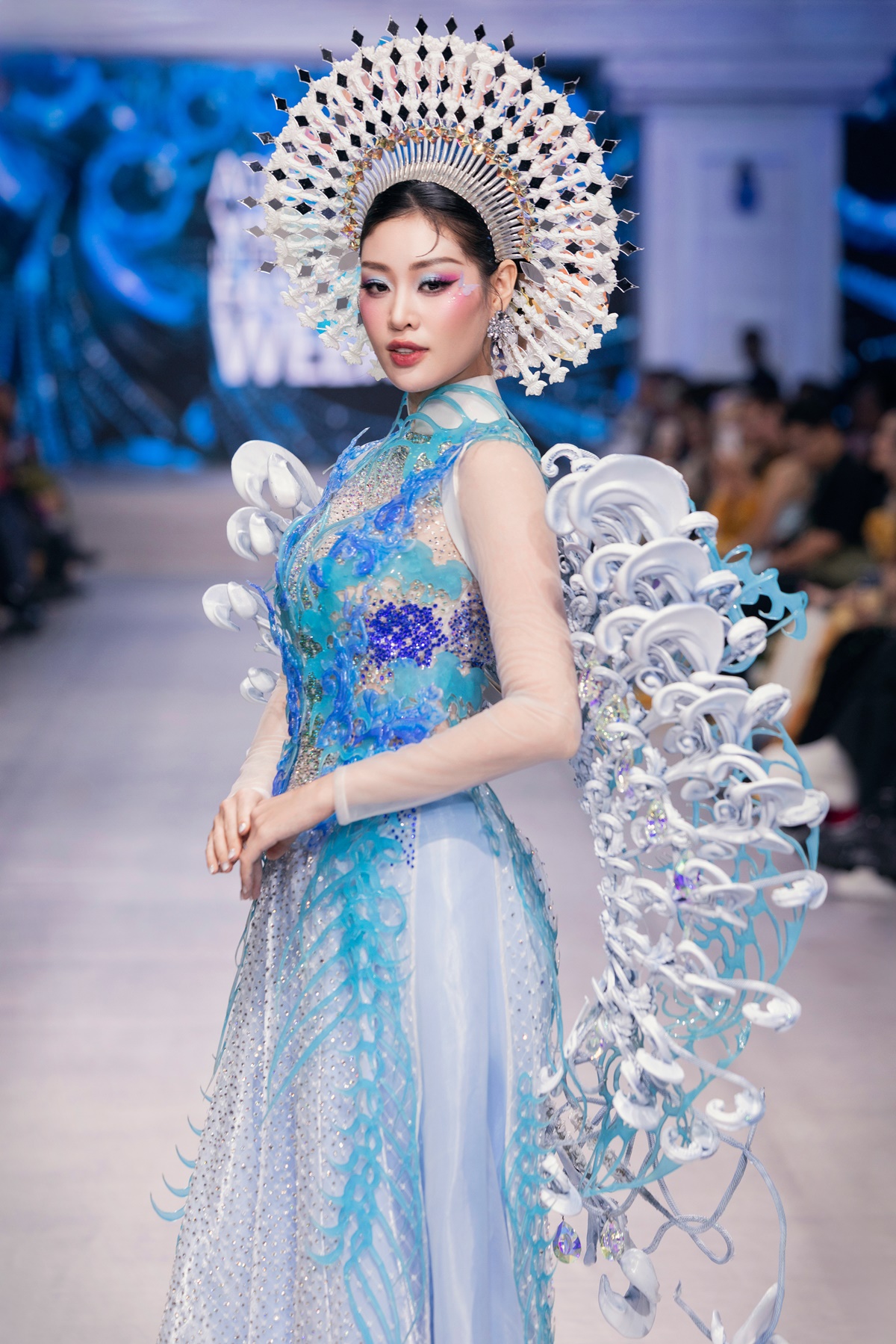 D&agrave;n hoa, &aacute; hậu đổ bộ show Đặng Trọng Minh Ch&acirc;u, Ngọc Ch&acirc;u - Kh&aacute;nh V&acirc;n chiếm spotlight - Ảnh 7.