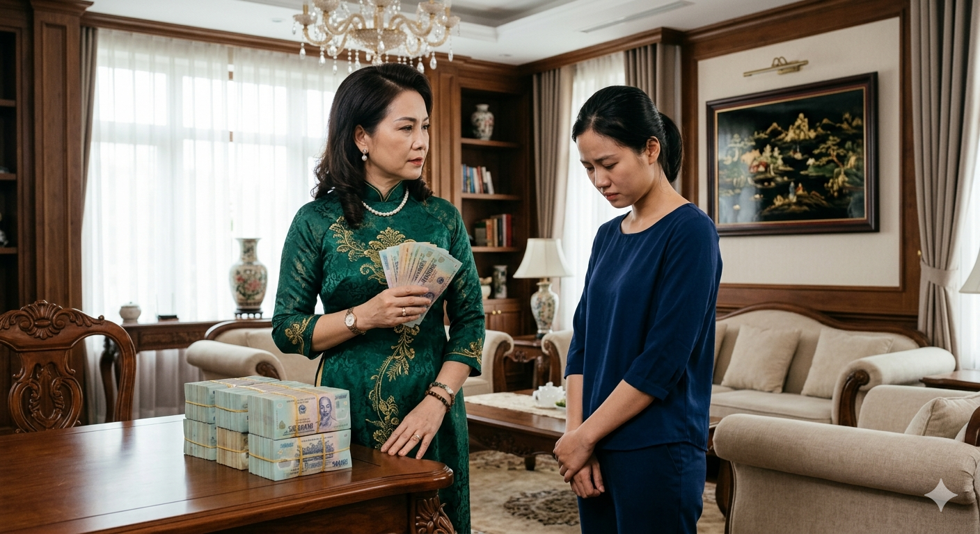 Từ khi lấy chồng, t&ocirc;i bỡ ngỡ với phong c&aacute;ch của bố mẹ chồng, cảm thấy chỗ n&agrave;o cũng c&oacute; thể xếp th&agrave;nh từng tập tiền d&agrave;y cộp- Ảnh 1.