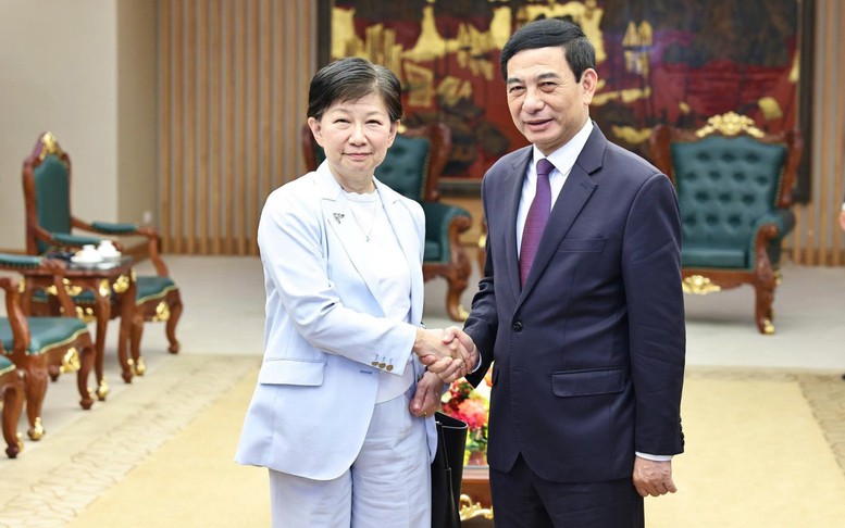 Đại tướng Phan Văn Giang tiếp Quyền Bộ trưởng Bộ Hải qu&acirc;n Hoa Kỳ H&ugrave;ng Cao tại H&agrave; Nội - Ảnh 6.