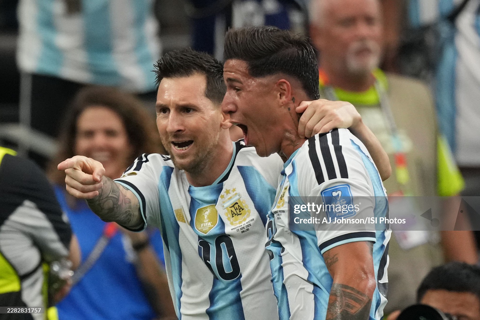 Cuộc đua Vua ph&aacute; lưới World Cup: Messi top 1, Mbappe & Haaland tăng tốc, Ronaldo... chưa xuất hiện - Ảnh 1.
