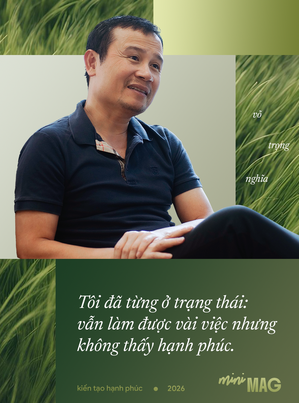 KTS Võ Trọng Nghĩa: "Thành công sự nghiệp bên ngoài không bao giờ chữa lành được nỗi đau bên trong" - Ảnh 2.