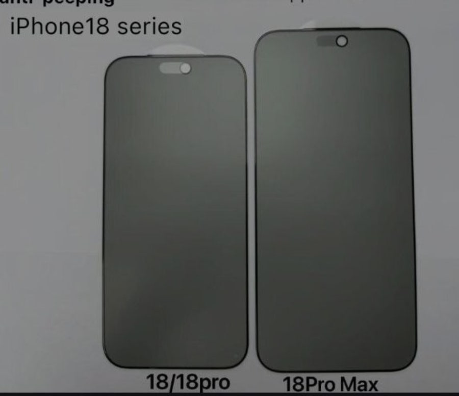 H&igrave;nh ảnh thiết kế iPhone 18 Pro Max h&eacute; lộ sự thay đổi Dynamic Island mới - Ảnh 1.