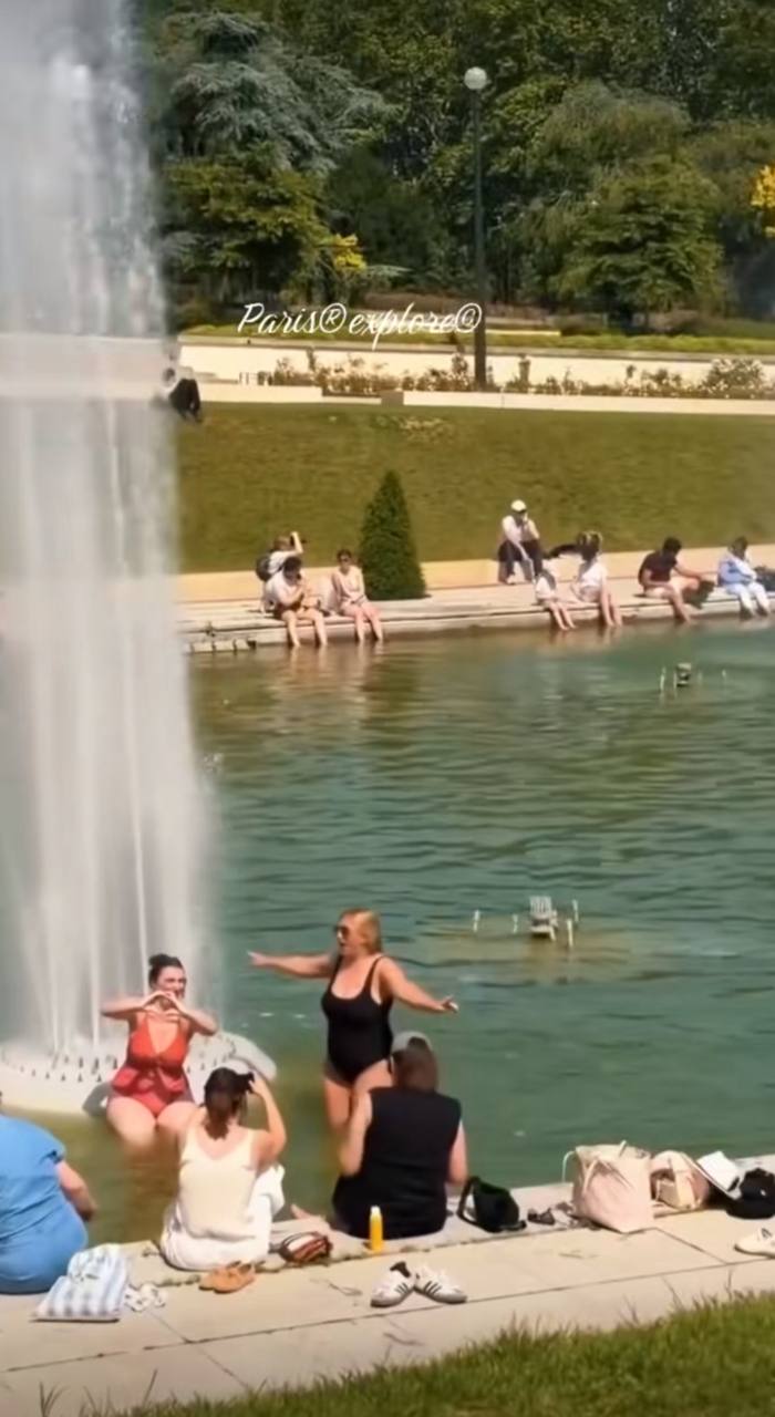 Dân Paris tìm cách giải nhiệt giữa cái nóng 42 độ C, điều hòa ở Việt Nam “ qúy như vàng ” - Ảnh 8.