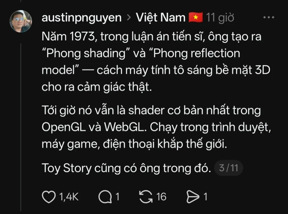 Người Việt c&oacute; g&igrave; để tự h&agrave;o ngo&agrave;i lịch sử? C&acirc;u trả lời tr&ecirc;n Threads khiến nhiều người suy ngẫm - Ảnh 3.
