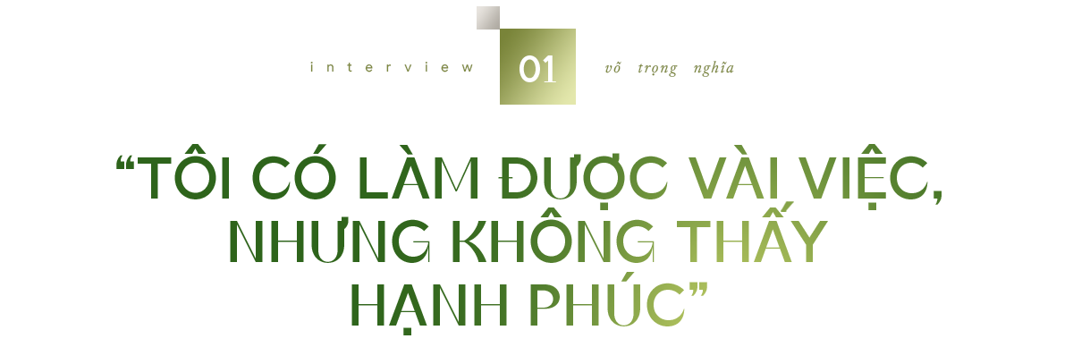 KTS Võ Trọng Nghĩa: "Thành công sự nghiệp bên ngoài không bao giờ chữa lành được nỗi đau bên trong" - Ảnh 1.